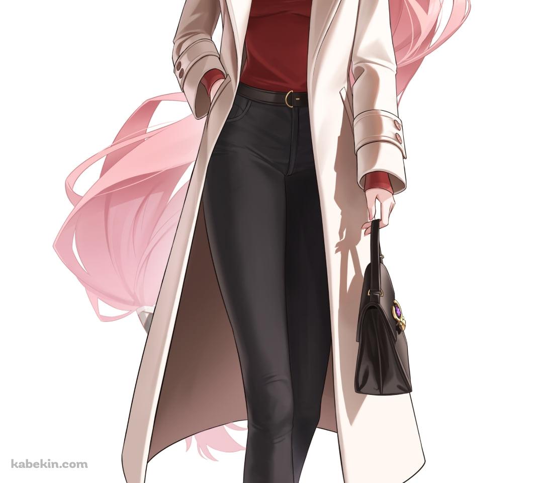 私服姿の八重神子 / 原神のAndroidの壁紙(1080px x 960px) スマホ用