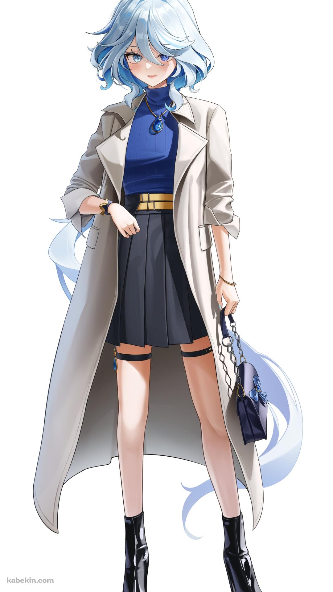 私服姿のフリーナ / 原神のAndroidの壁紙(1080px x 1920px) スマホ用