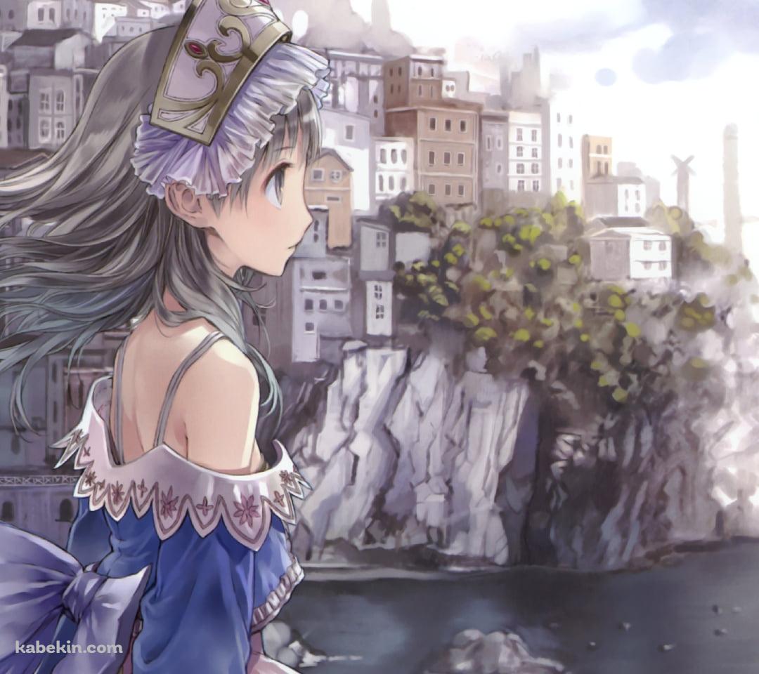 海を眺めるトトゥーリア・ヘルモルト / アトリエのAndroidの壁紙(1080px x 960px) スマホ用