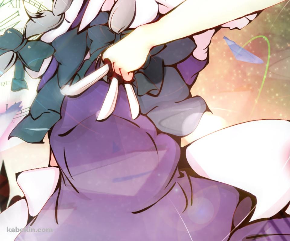 ナイフを持つ十六夜咲夜 / 東方のAndroidの壁紙(960px x 800px) スマホ用