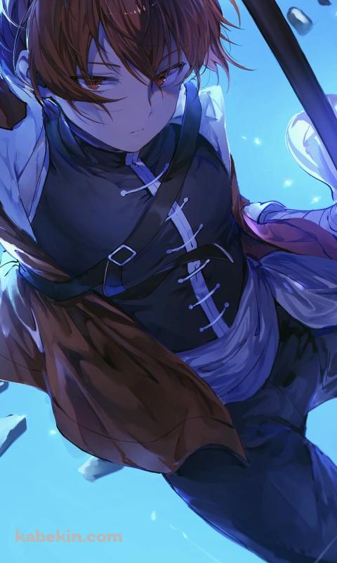 剣を振るうシュタルク / 葬送のフリーレンのAndroidの壁紙(480px x 800px) スマホ用