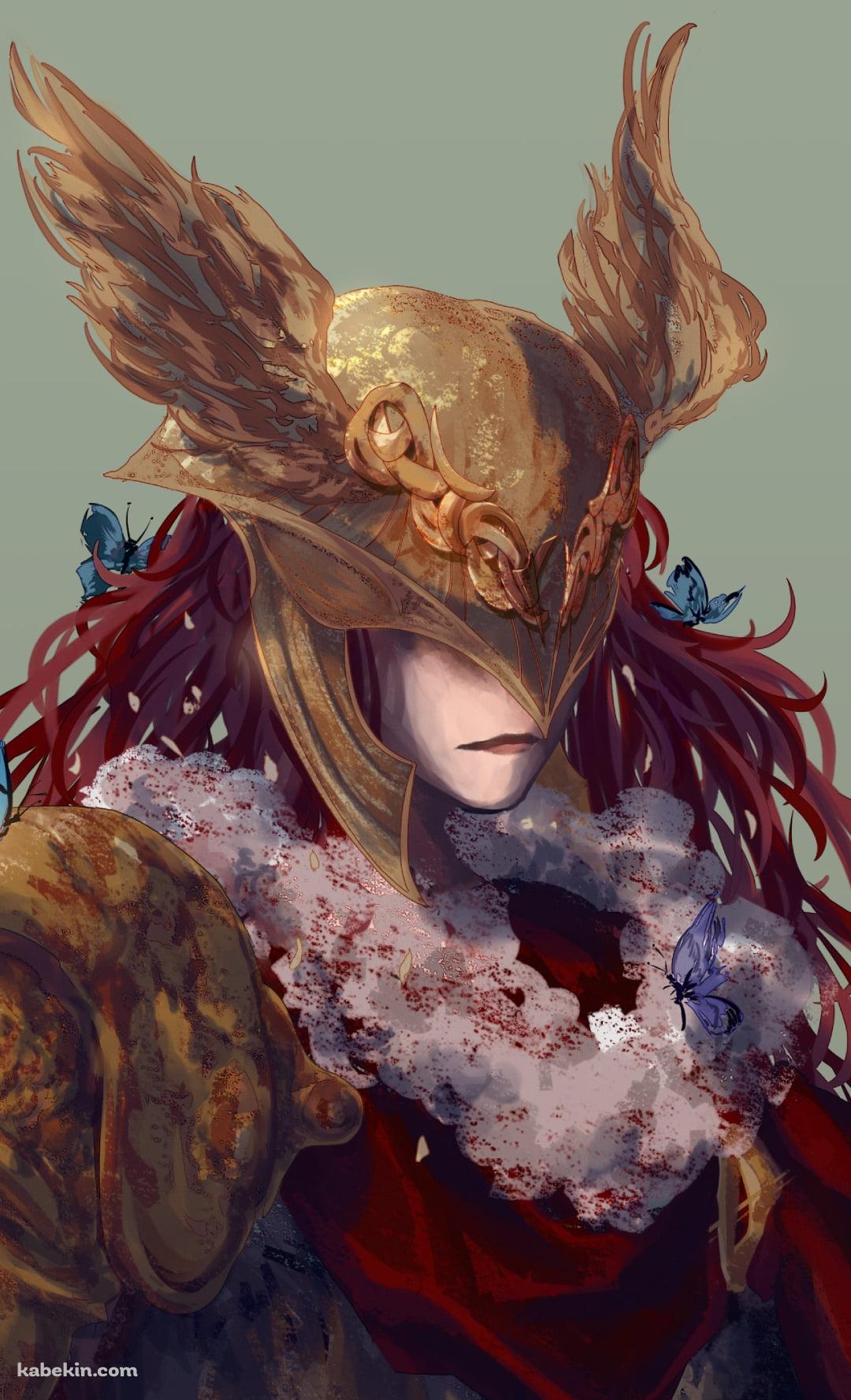金色の甲冑をつけたミケラの刃マレニア / エルデンリングのAndroidの壁紙(1080px x 1776px) スマホ用