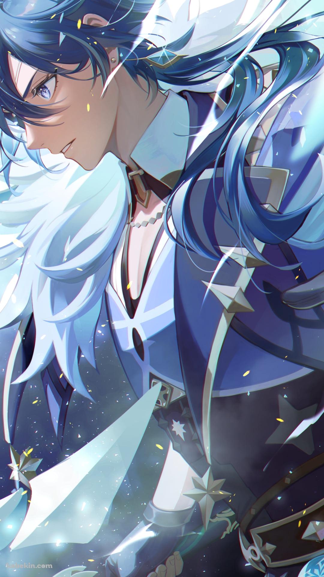 攻撃するガイア・アルベリヒ / かっこいい / 原神のAndroidの壁紙(1080px x 1920px) スマホ用