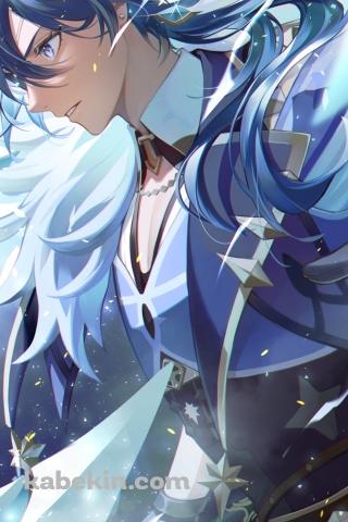 攻撃するガイア・アルベリヒ / かっこいい / 原神のAndroidの壁紙(320px x 480px) スマホ用