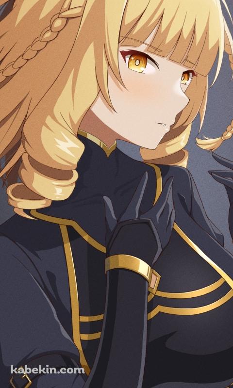 黒と金のスーツを着たローズ・オリアナ / 陰の実力者になりたくて!のAndroidの壁紙(480px x 800px) スマホ用
