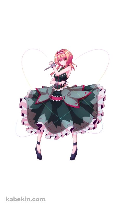 濃い緑のドレスを着たアリス・マーガトロイド / 東方のAndroidの壁紙(480px x 800px) スマホ用