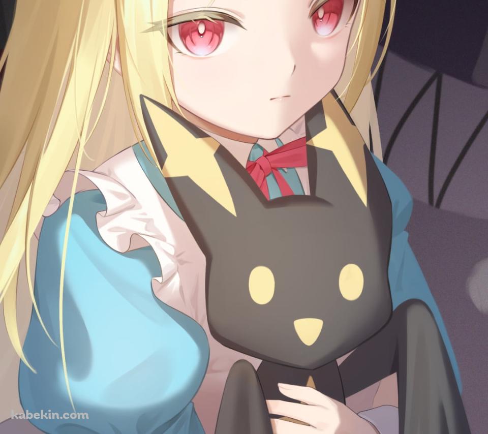 こちらを見つめるネロアリス / 杜乃こりす / ヴェナリータ / 魔法少女にあこがれてのAndroidの壁紙(960px x 854px) スマホ用