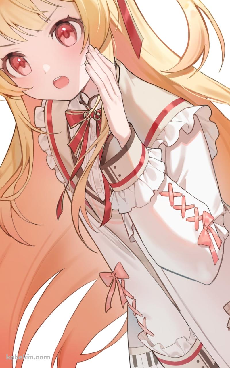 声かけをする音乃瀬奏 / ホロライブ / バーチャルYouTuber / VtuberのAndroidの壁紙(800px x 1280px) スマホ用