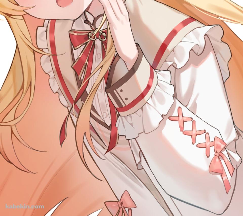 声かけをする音乃瀬奏 / ホロライブ / バーチャルYouTuber / VtuberのAndroidの壁紙(960px x 854px) スマホ用