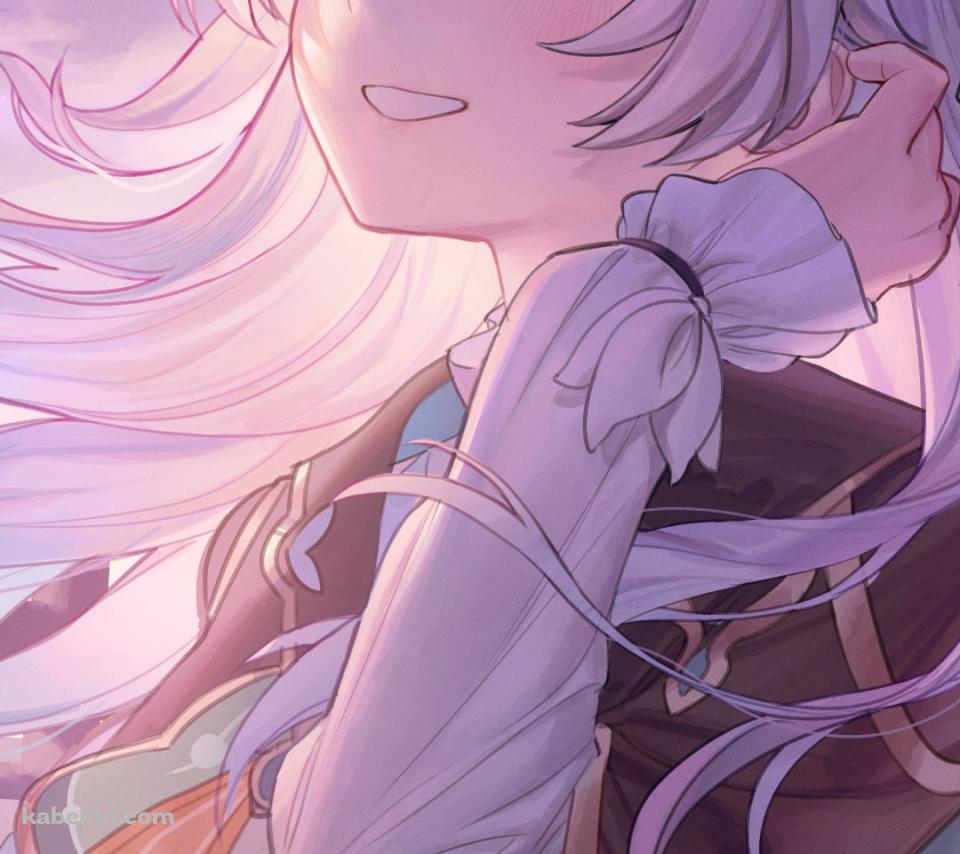 流れ星を眺める可愛いホタル / 崩壊:スターレイルのAndroidの壁紙(960px x 854px) スマホ用