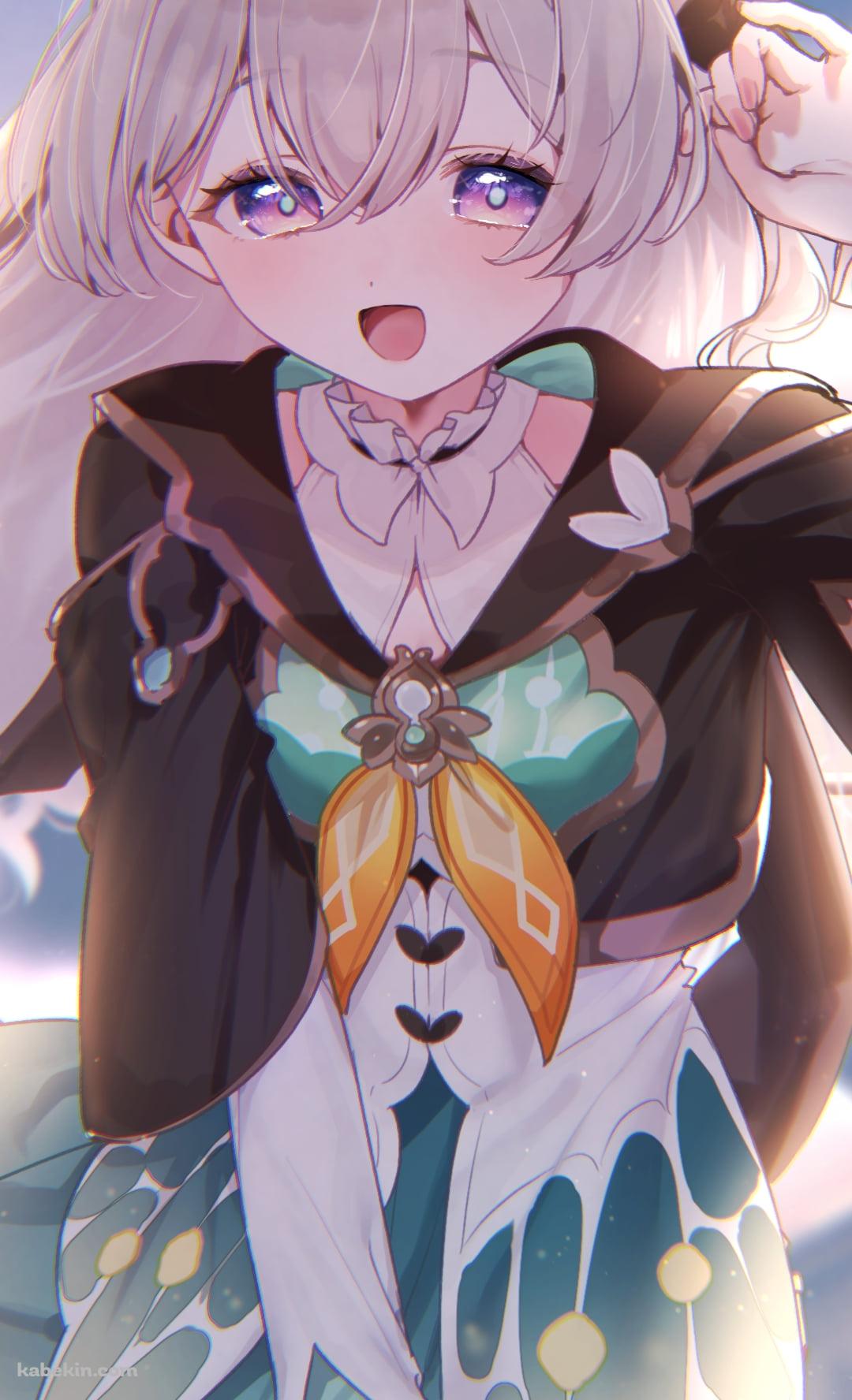 髪飾りに手をあてるホタル / 崩壊:スターレイルのAndroidの壁紙(1080px x 1776px) スマホ用