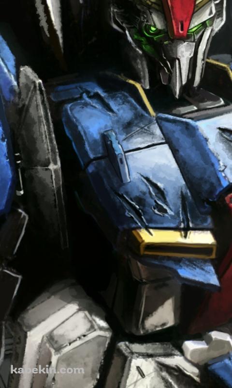 ボロボロの機動戦士ＺガンダムのAndroidの壁紙(480px x 800px) スマホ用