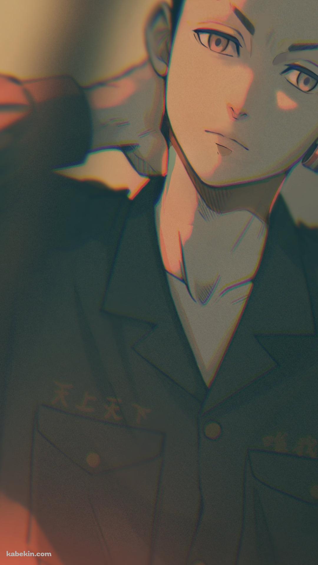 首に手をあてるかっこいい三ツ谷隆 / 東京リベンジャーズのAndroidの壁紙(1080px x 1920px) スマホ用