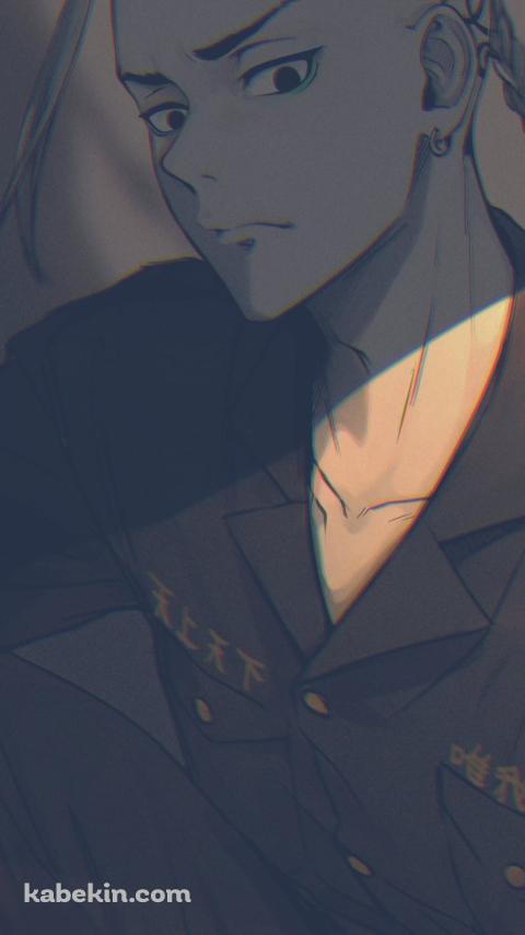 かっこいい特攻服を着た龍宮寺堅 / 東京リベンジャーズのAndroidの壁紙(480px x 854px) スマホ用