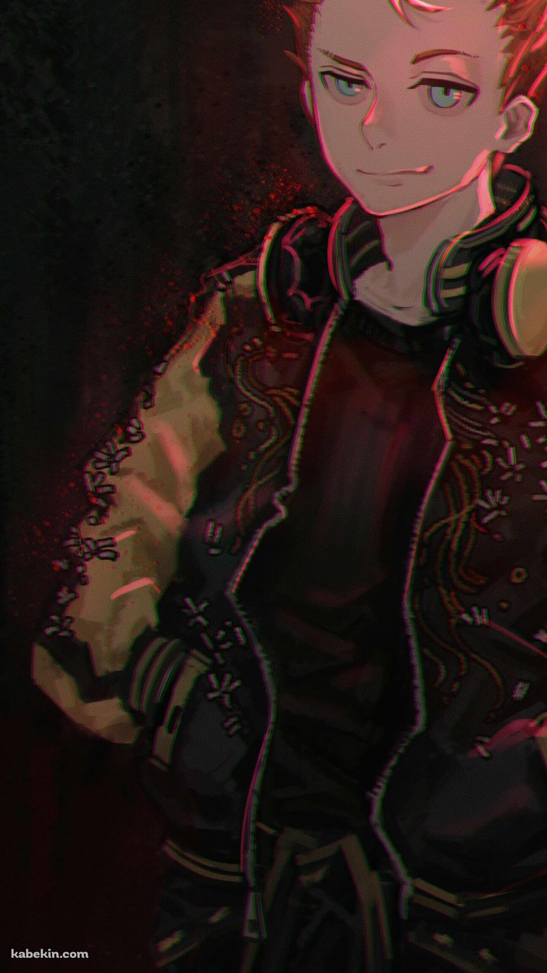 ジャンパーに両手をつっこむ鈴木将 / モブサイコ100のAndroidの壁紙(1080px x 1920px) スマホ用