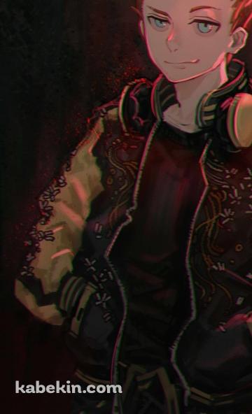 ジャンパーに両手をつっこむ鈴木将 / モブサイコ100のAndroidの壁紙(360px x 592px) スマホ用