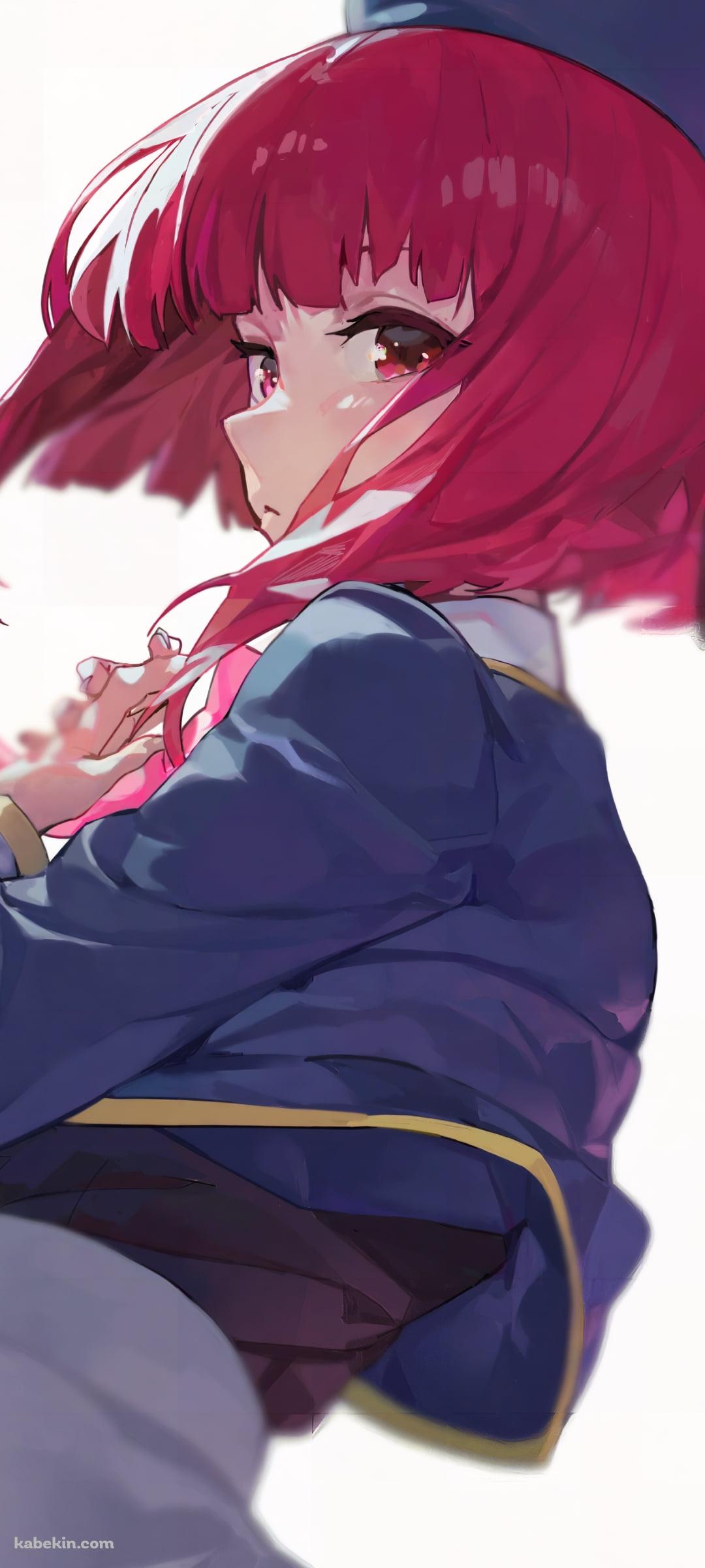 振り返る帽子を被った有馬かな / 推しの子のAndroidの壁紙(1080px x 2400px) スマホ用