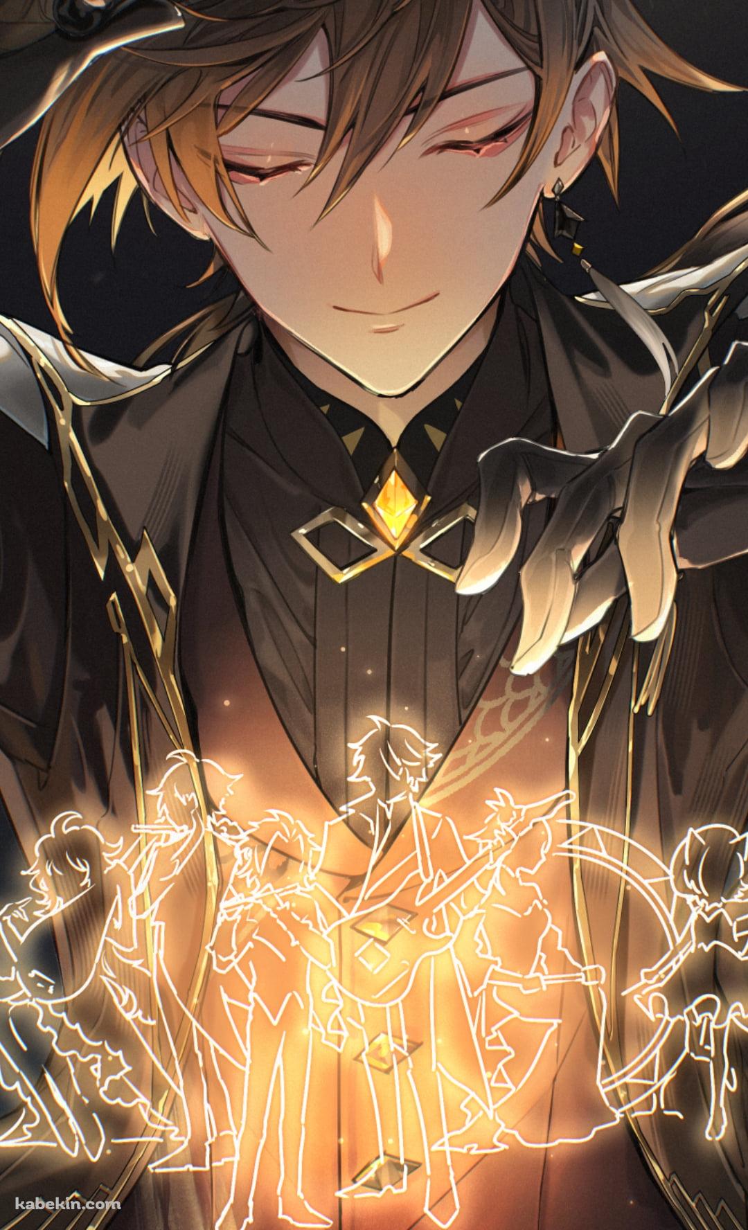 タクトを振る鍾離 / 指揮棒 / 原神のAndroidの壁紙(1080px x 1776px) スマホ用