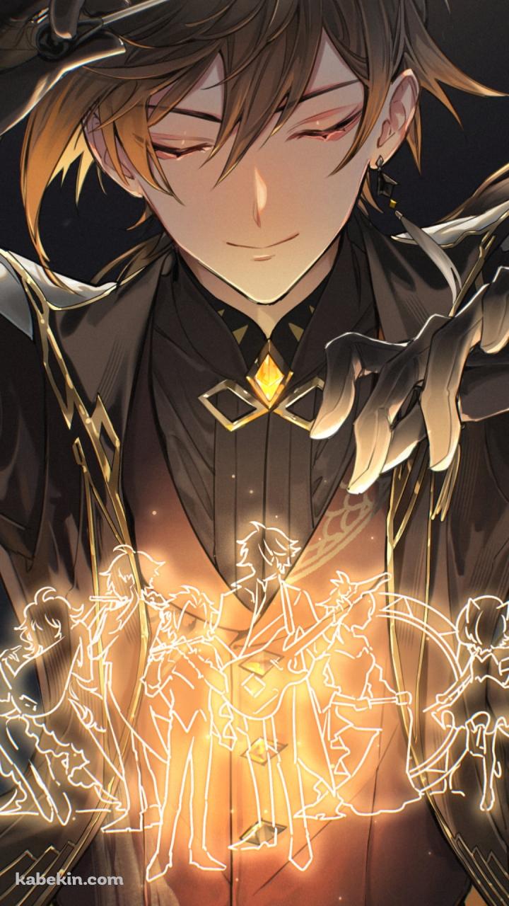 タクトを振る鍾離 / 指揮棒 / 原神のAndroidの壁紙(720px x 1280px) スマホ用