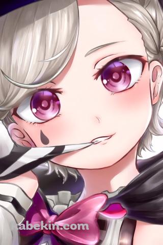 手袋を咥える可愛いリネ / 原神のAndroidの壁紙(320px x 480px) スマホ用