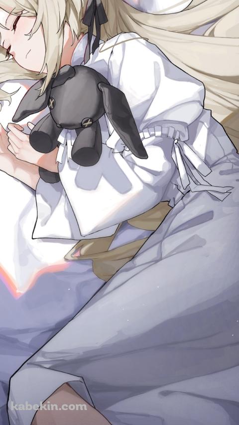 ベッドの上で眠る春日野穹 / ヨスガノソラのAndroidの壁紙(480px x 854px) スマホ用