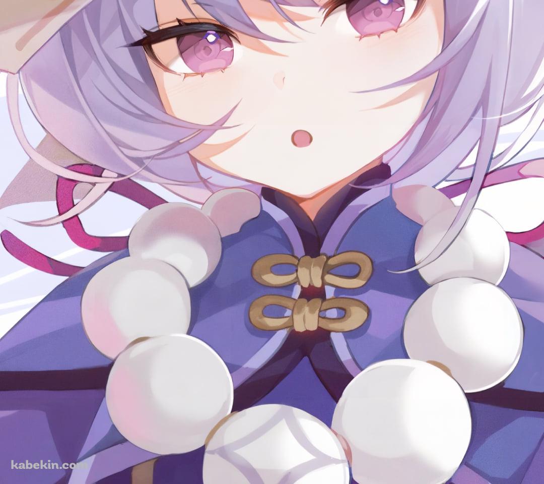 お札がついた可愛い七七 / 原神のAndroidの壁紙(1080px x 960px) スマホ用