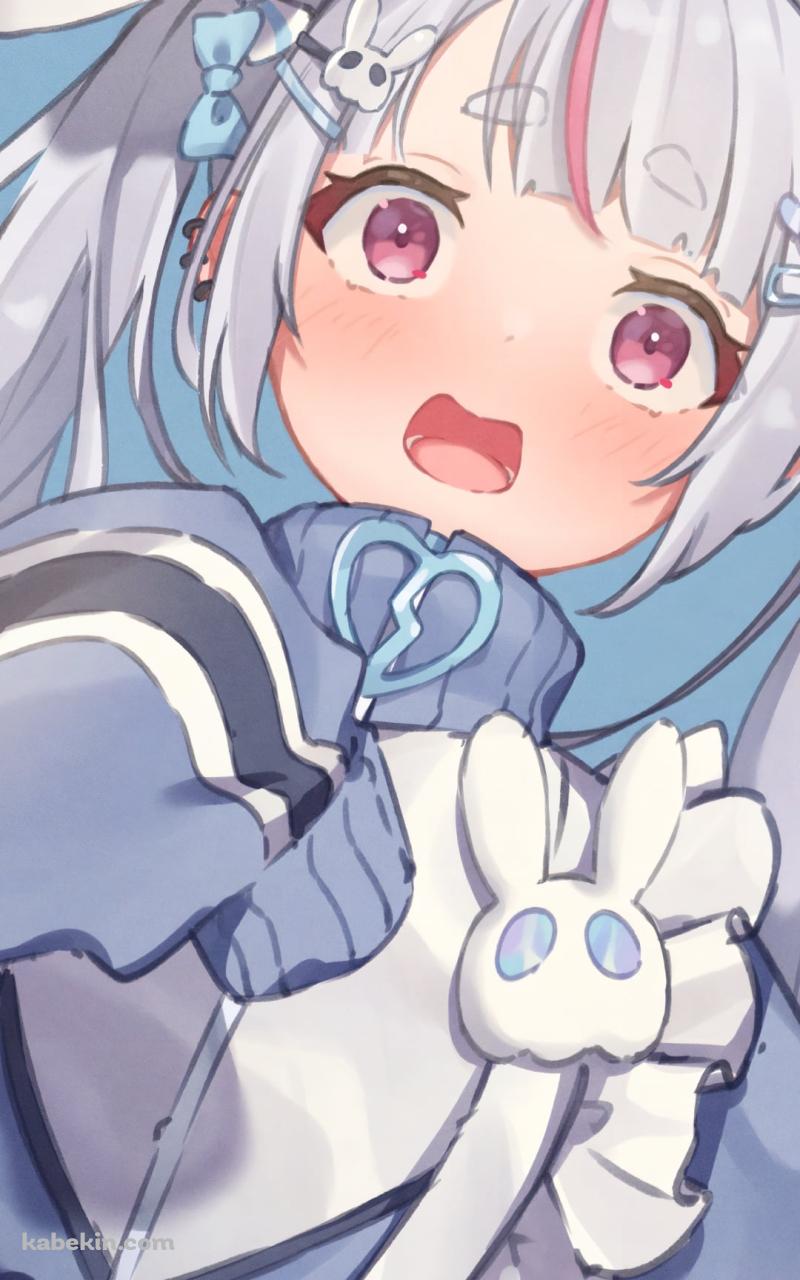 驚いて照れている兎咲ミミ / ぶいすぽっ！ / バーチャルYouTbuer / VtuberのAndroidの壁紙(800px x 1280px) スマホ用