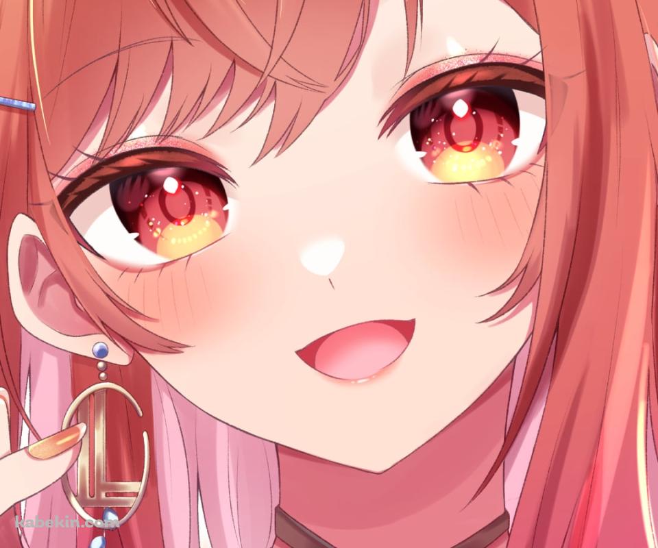 キュンですのポーズをする一条莉々華 / ホロライブ / バーチャルYouTuber / VtuberのAndroidの壁紙(960px x 800px) スマホ用