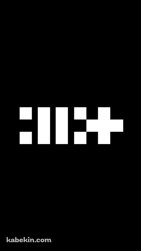 ILLIT ロゴ / アイリット / 黒のAndroidの壁紙(480px x 854px) スマホ用