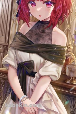 ドレスを着た有馬かな / 推しの子のAndroidの壁紙(320px x 480px) スマホ用