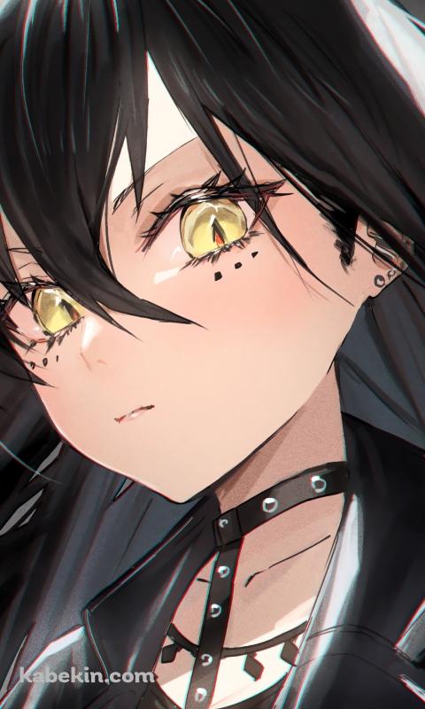 黄色い瞳でこちらを見つめるダグザ / アークナイツのAndroidの壁紙(480px x 800px) スマホ用