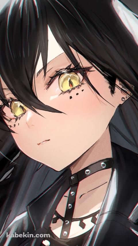 黄色い瞳でこちらを見つめるダグザ / アークナイツのAndroidの壁紙(480px x 854px) スマホ用