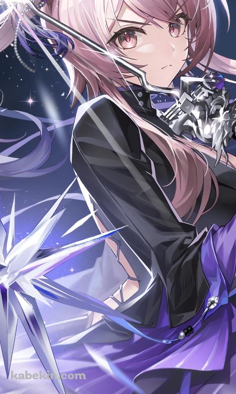 レイピアを持つリン・ユーシャ / アークナイツのAndroidの壁紙(480px x 800px) スマホ用