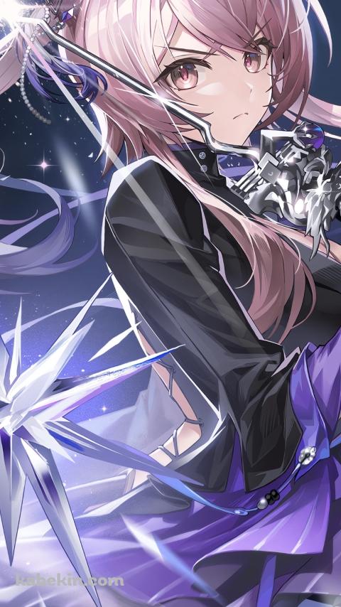 レイピアを持つリン・ユーシャ / アークナイツのAndroidの壁紙(480px x 854px) スマホ用