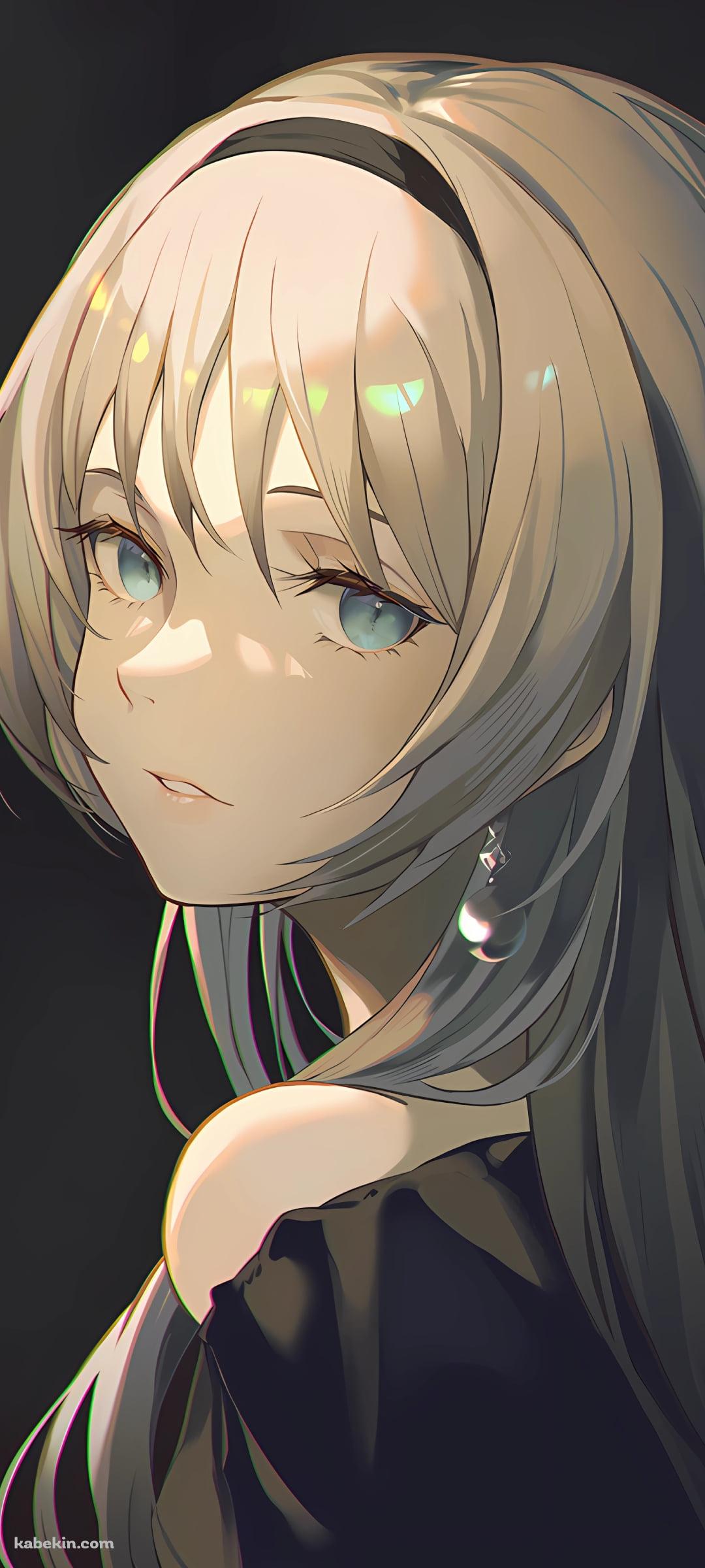 冷ややかな瞳でこちらを見つめるAN-94 / ドールズフロントラインのAndroidの壁紙(1080px x 2400px) スマホ用