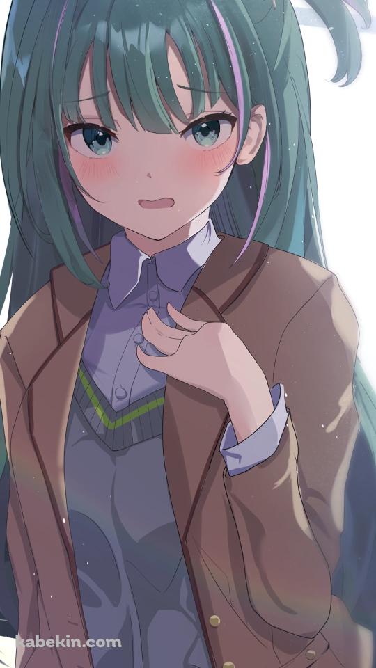 頬を赤らめて慌てる小美山愛 / アイドリープライド / IDOLY PRIDEのAndroidの壁紙(540px x 960px) スマホ用