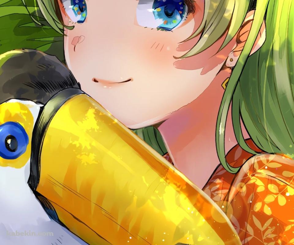 オオハシと島原エレナ / アイドルマスターのAndroidの壁紙(960px x 800px) スマホ用