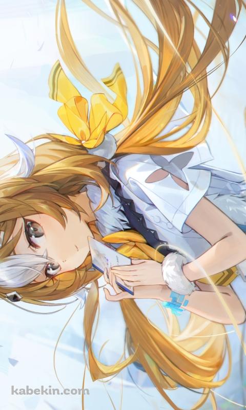 メモ帳を持つハンナ / ニューラルクラウド / ドールズフロントラインのAndroidの壁紙(480px x 800px) スマホ用