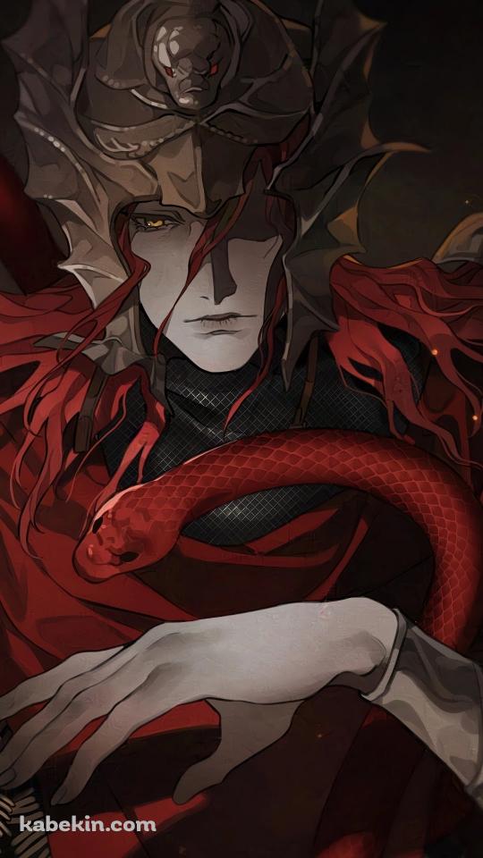 赤い蛇と串刺し公メスメル / エルデンリングのAndroidの壁紙(540px x 960px) スマホ用