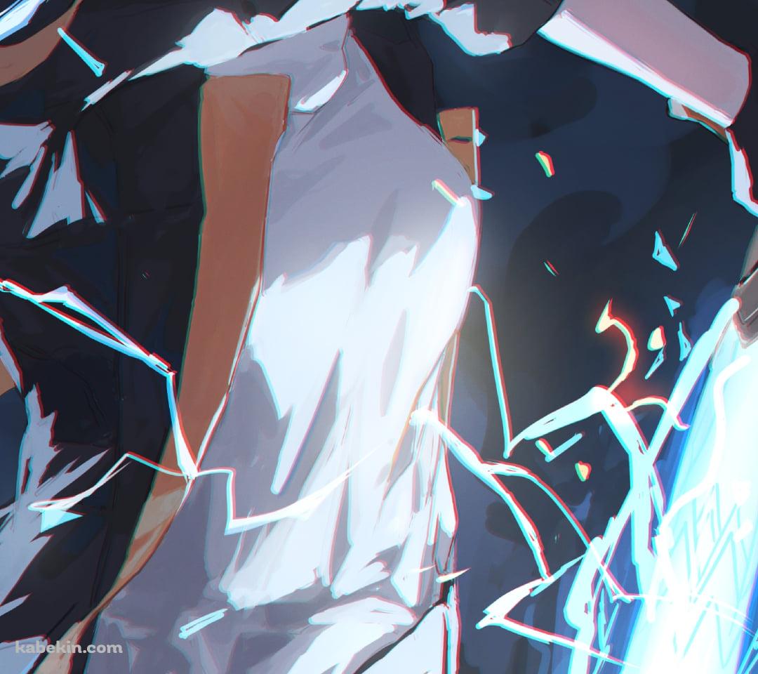 青く光る剣を持つ星 / 開拓者 / 崩壊:スターレイルのAndroidの壁紙(1080px x 960px) スマホ用