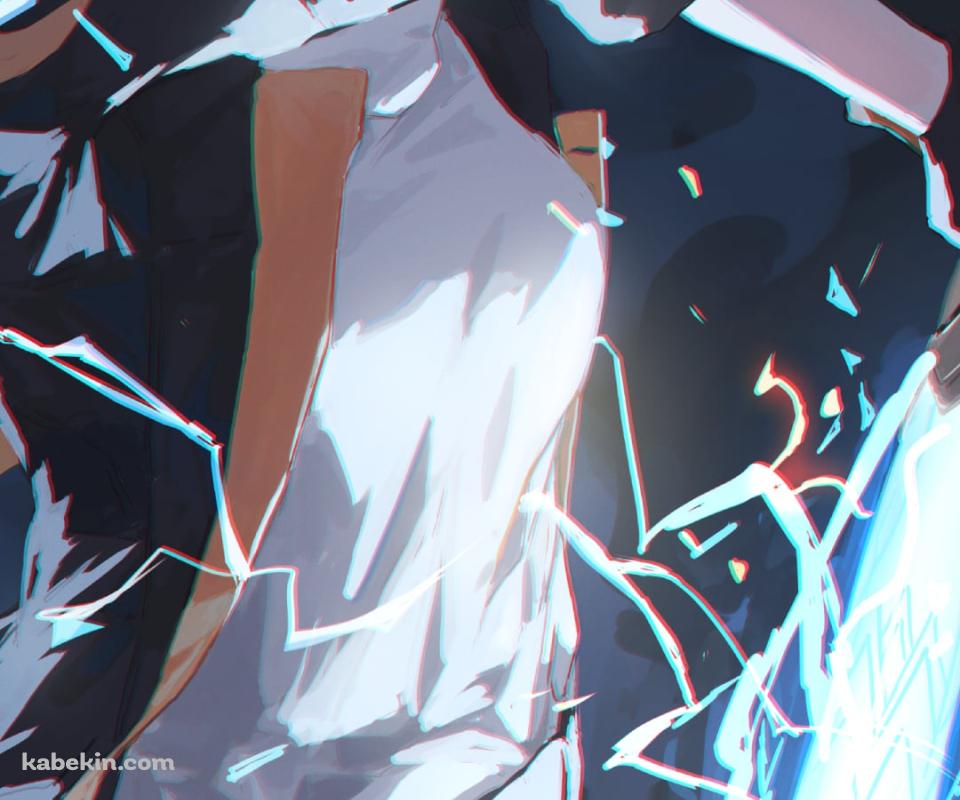 青く光る剣を持つ星 / 開拓者 / 崩壊:スターレイルのAndroidの壁紙(960px x 800px) スマホ用