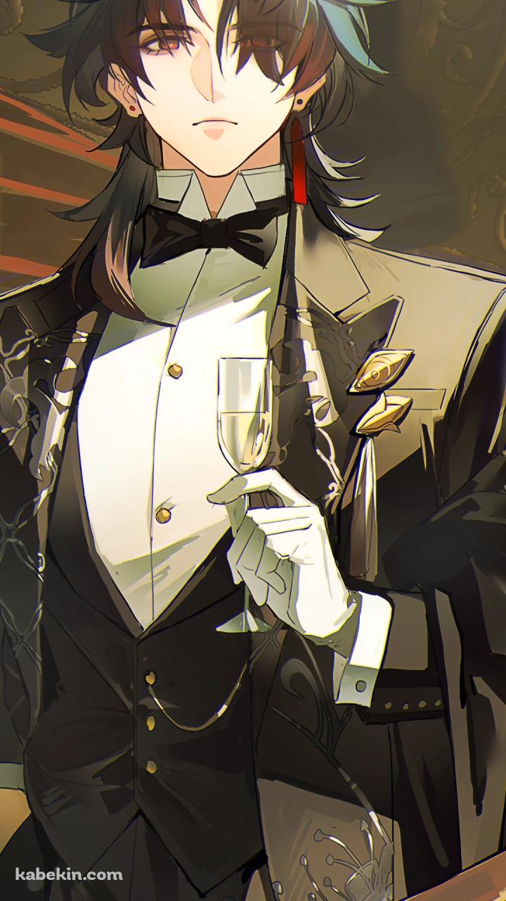 ワイングラスを持つ刃 / 崩壊:スターレイルのAndroidの壁紙(720px x 1280px) スマホ用