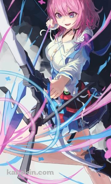 弓を射る三月七 / 崩壊:スターレイルのAndroidの壁紙(360px x 592px) スマホ用