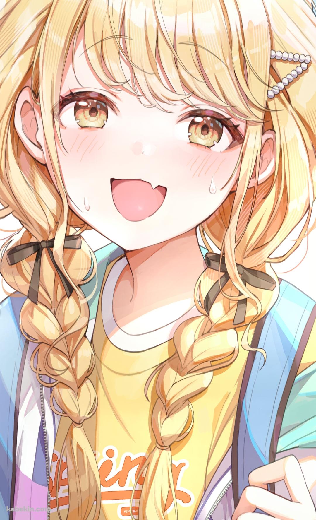 汗をかいている藤田ことね / 学園アイドルマスターのAndroidの壁紙(1080px x 1776px) スマホ用