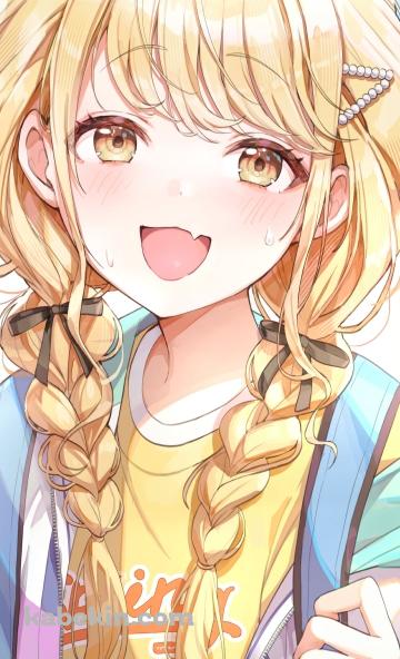 汗をかいている藤田ことね / 学園アイドルマスターのAndroidの壁紙(360px x 592px) スマホ用