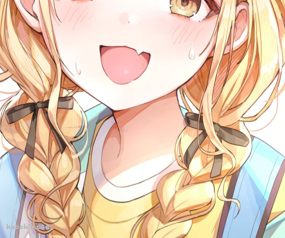 汗をかいている藤田ことね / 学園アイドルマスターのAndroidの壁紙(960px x 800px) スマホ用