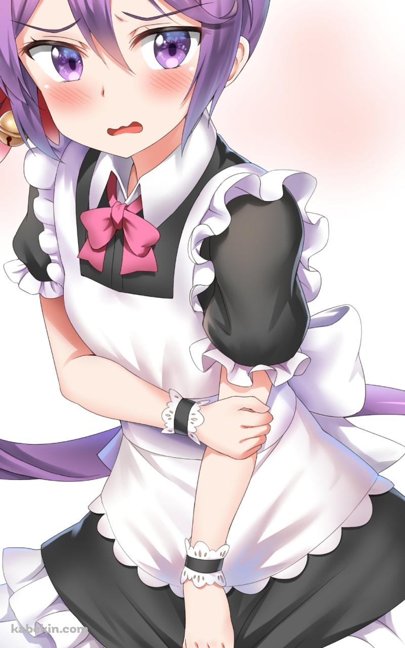 メイド姿の可愛い曙 / 艦隊これくしょんのAndroidの壁紙(800px x 1280px) スマホ用