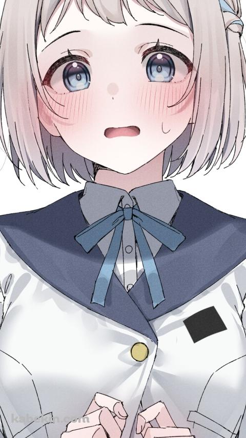 照れて慌てる葛城リーリヤ / 学園アイドルマスターのAndroidの壁紙(480px x 854px) スマホ用