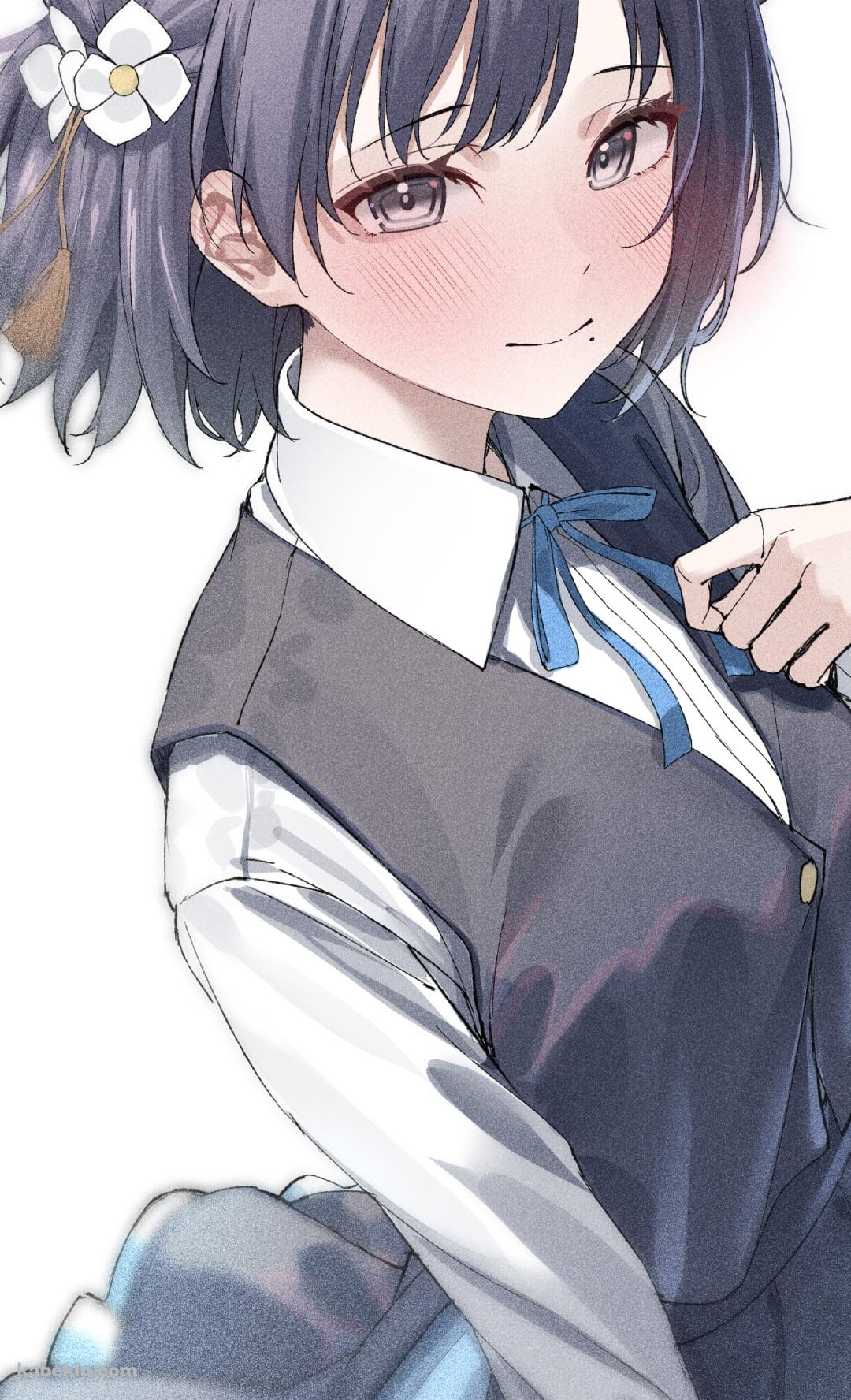 制服姿の可愛い秦谷美鈴 / 学園アイドルマスターのAndroidの壁紙(1080px x 1776px) スマホ用