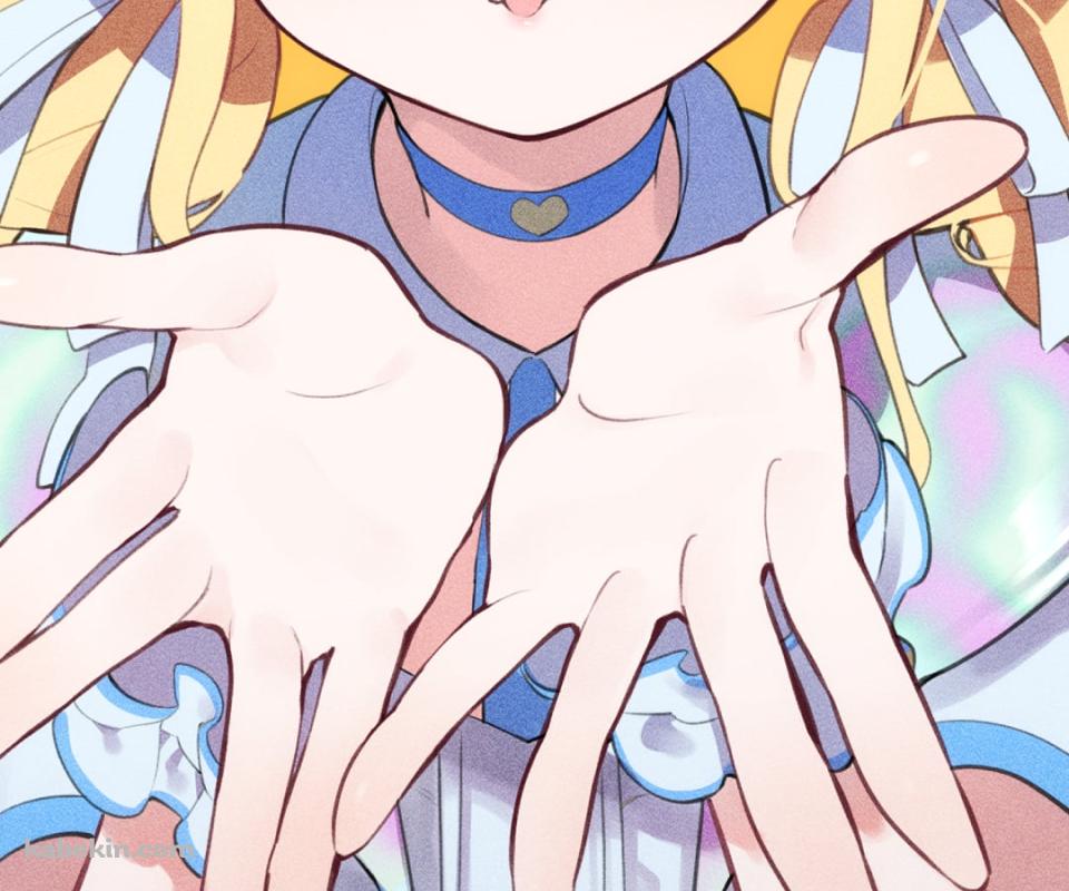 ウィンクして投げキッスをする藤田ことね / 学園アイドルマスターのAndroidの壁紙(960px x 800px) スマホ用